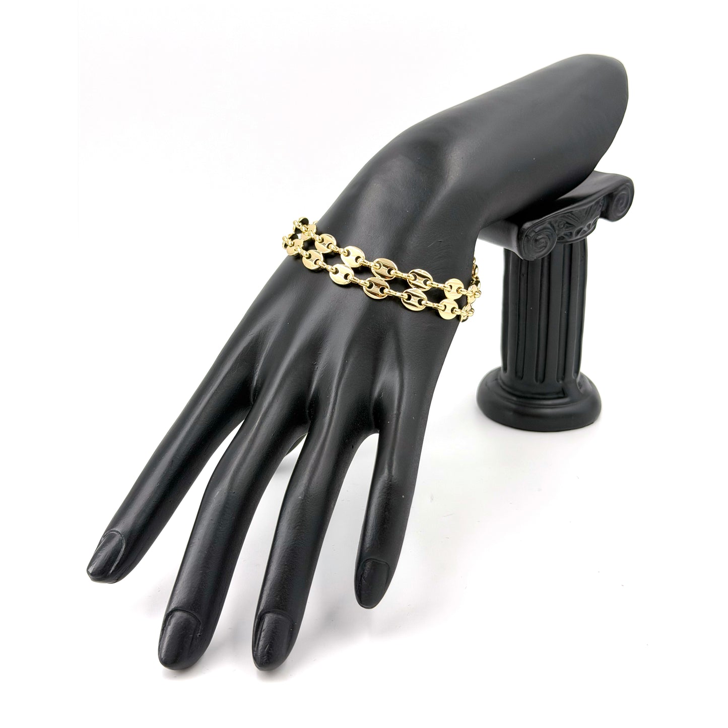 Brazalete Dama Oro Laminado