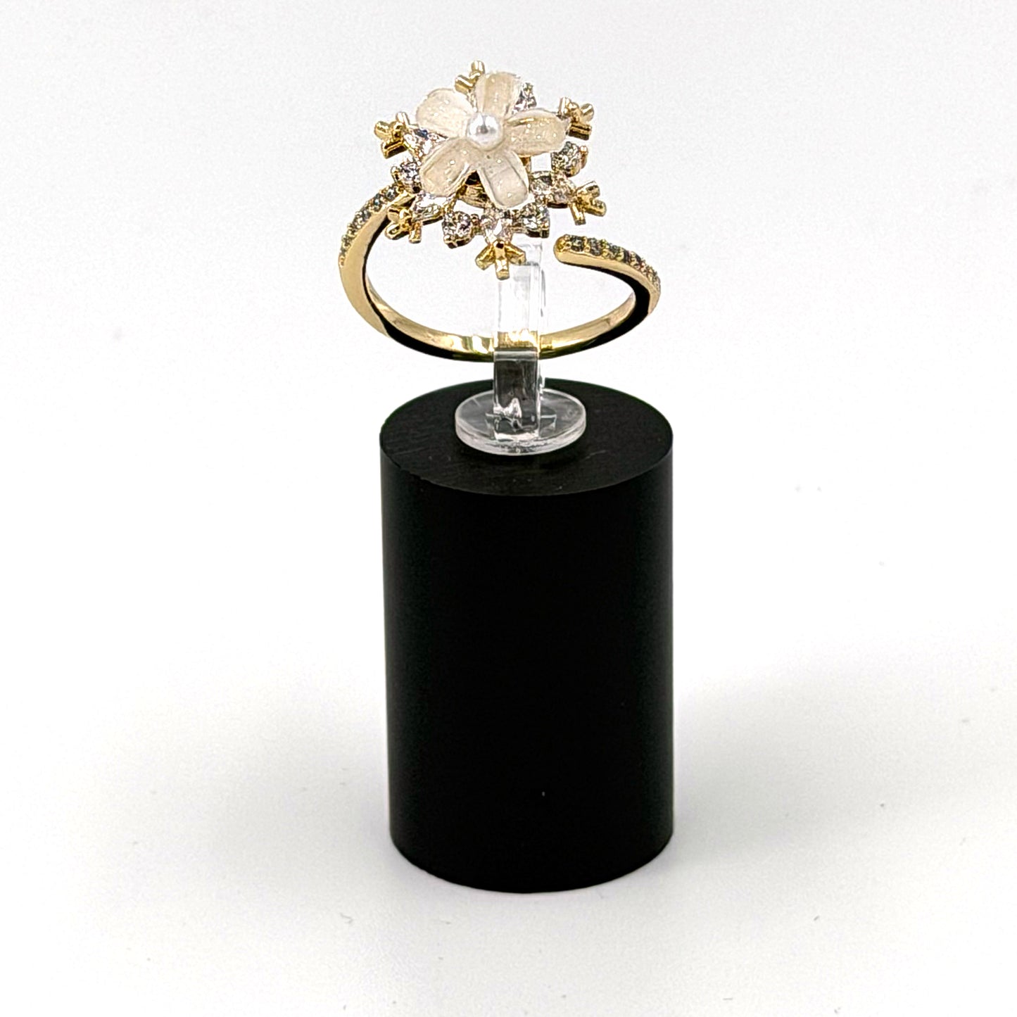 Anillo anti estres para dama oro laminado