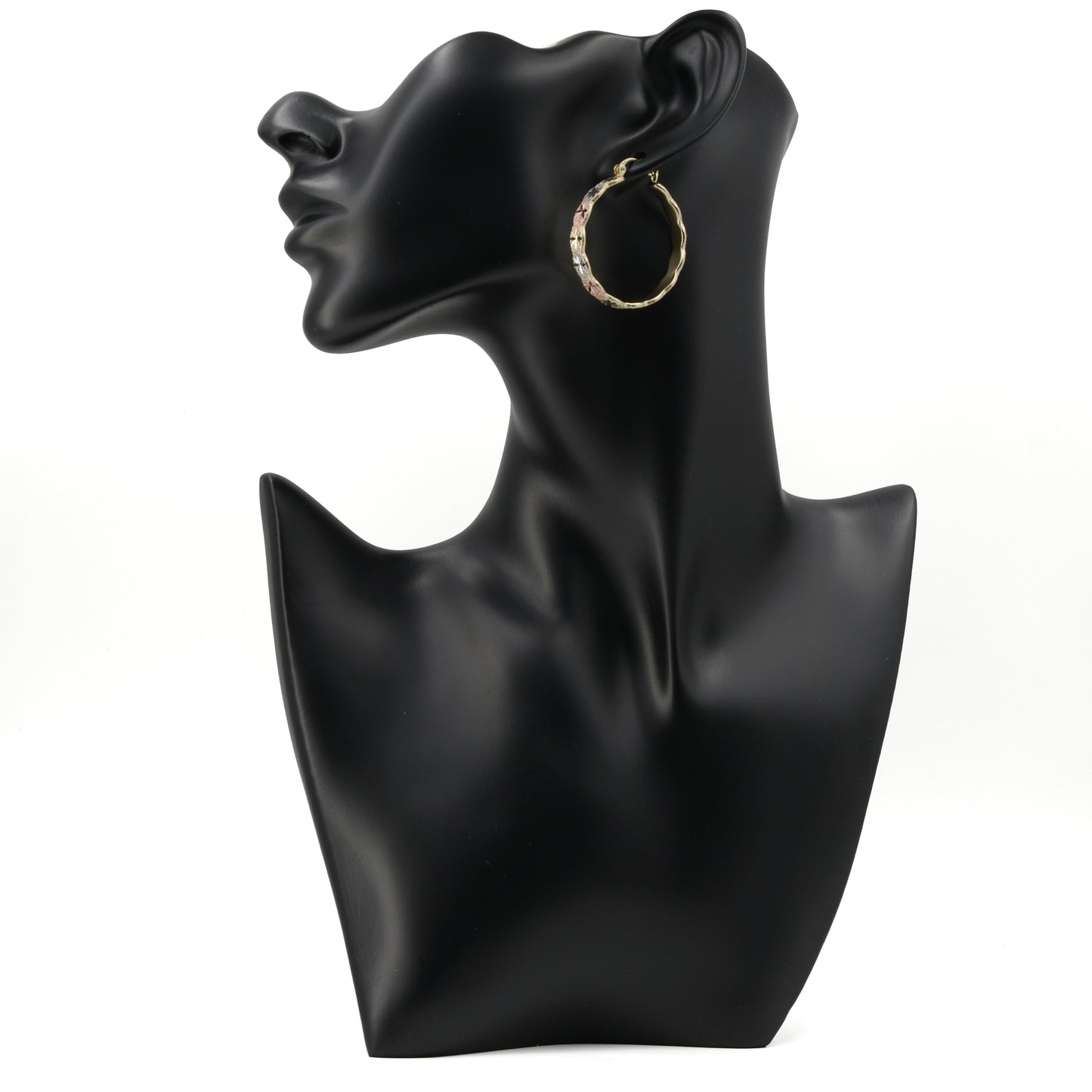 Zarcilos para dama tres oro oro laminado