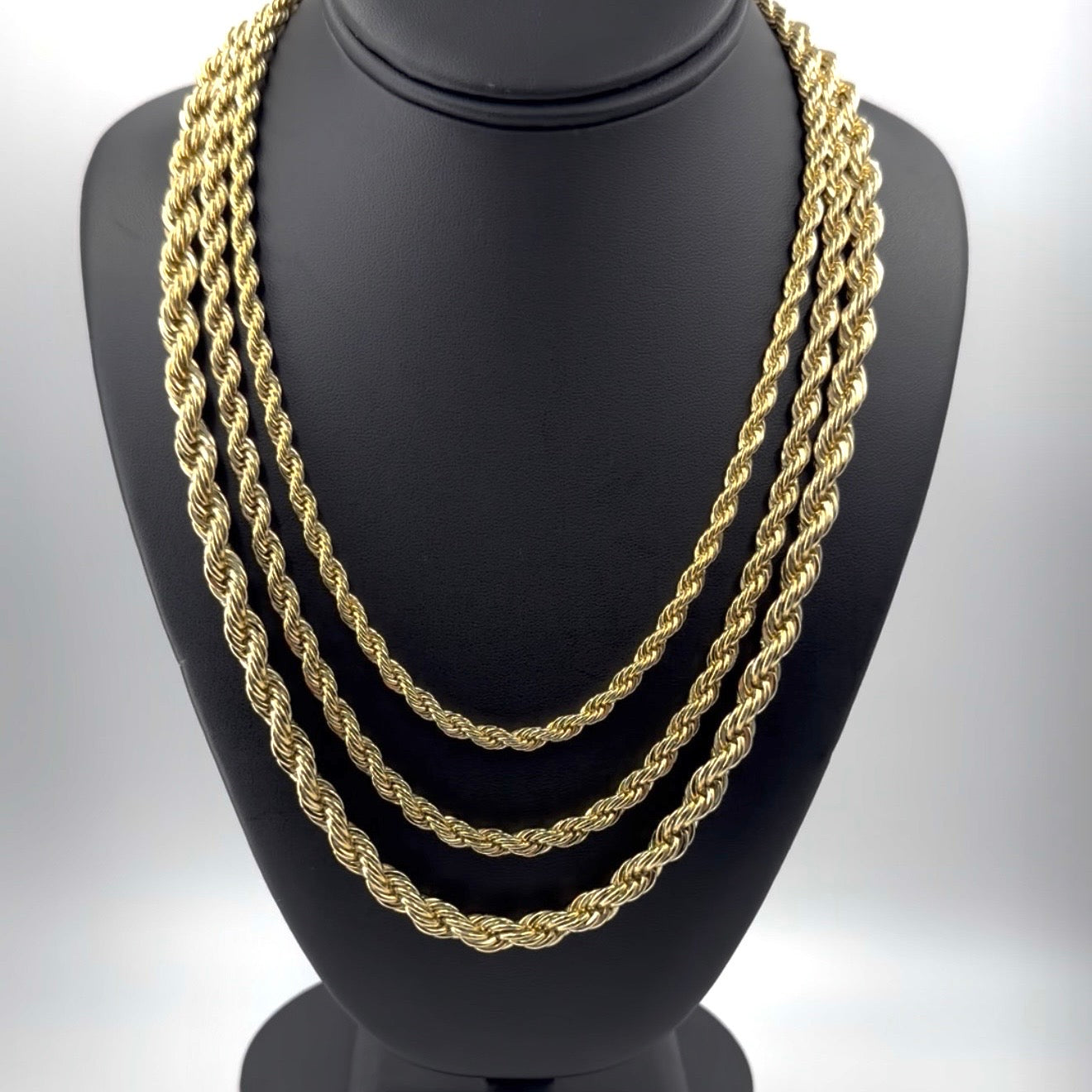 Cadena oro laminado