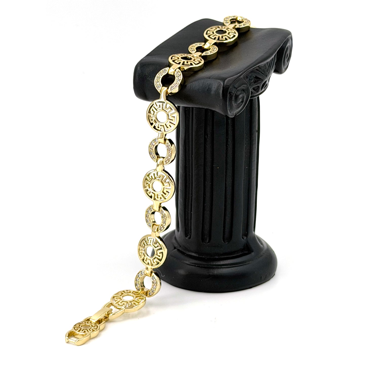 Brazalete Dama Oro Laminado