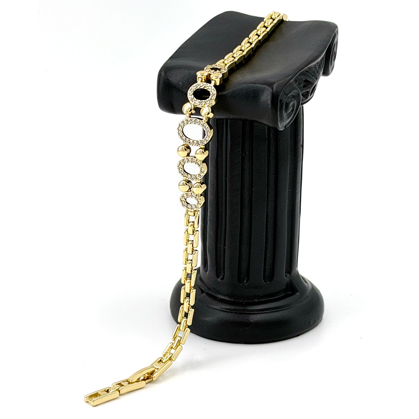 Brazalete Dama Oro Laminado