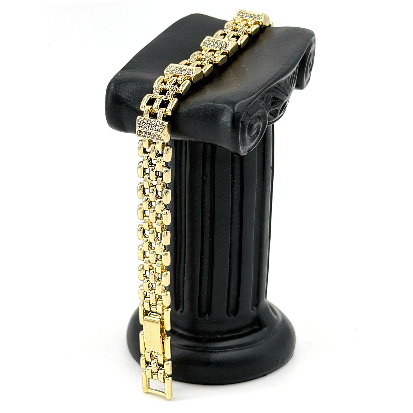 Brazalete Dama Oro Laminado