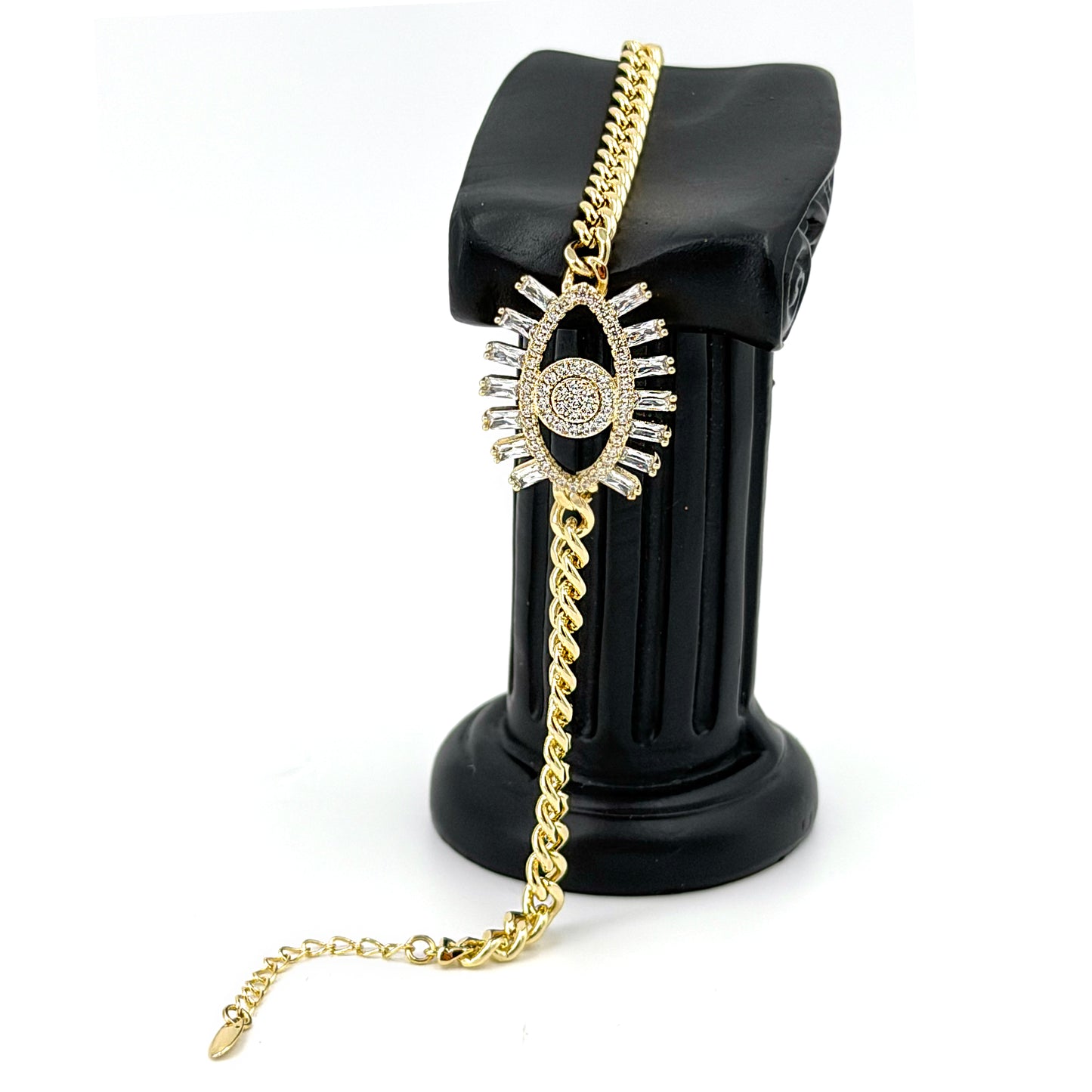 Brazalete Dama Oro Laminado
