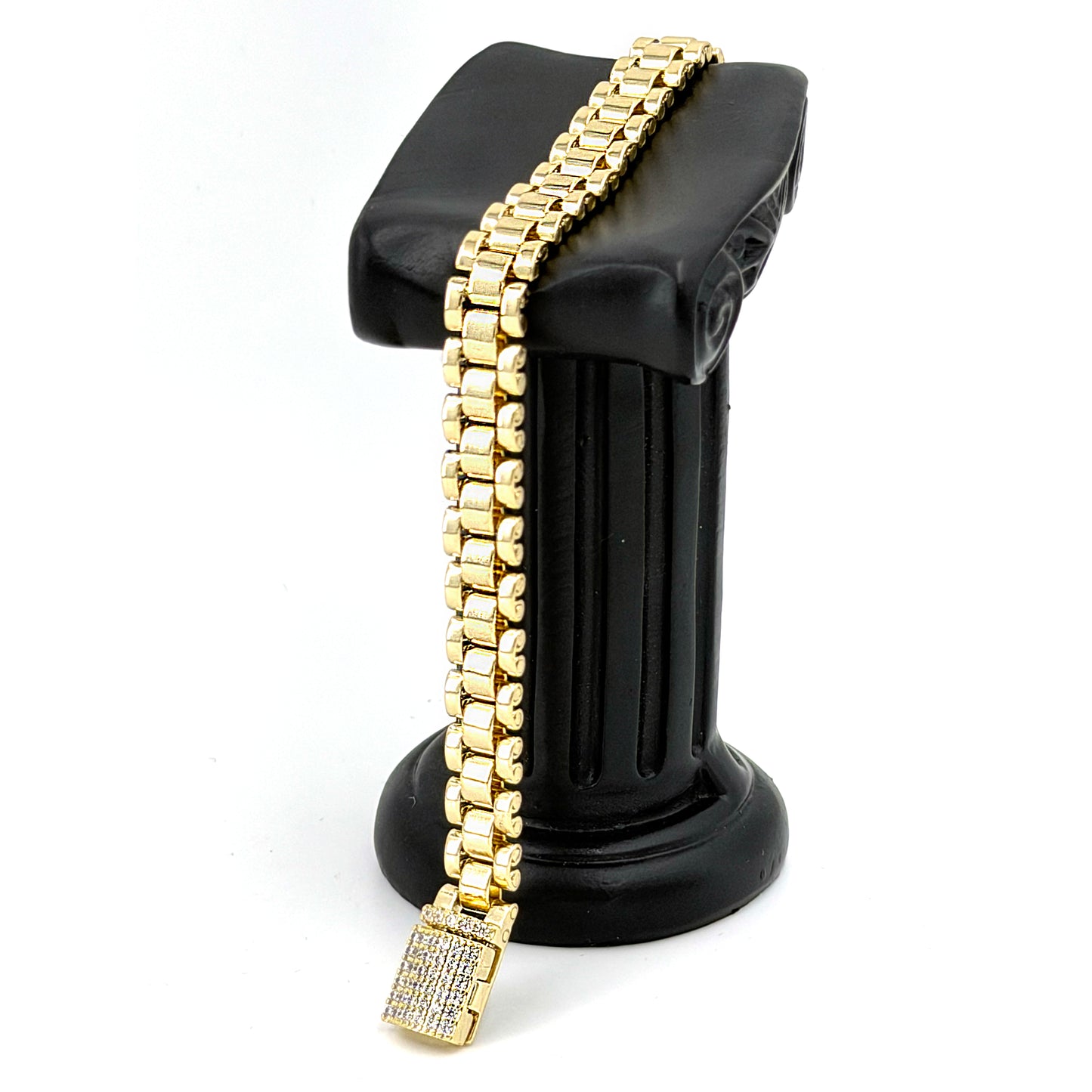 Brazalete Dama Oro Laminado