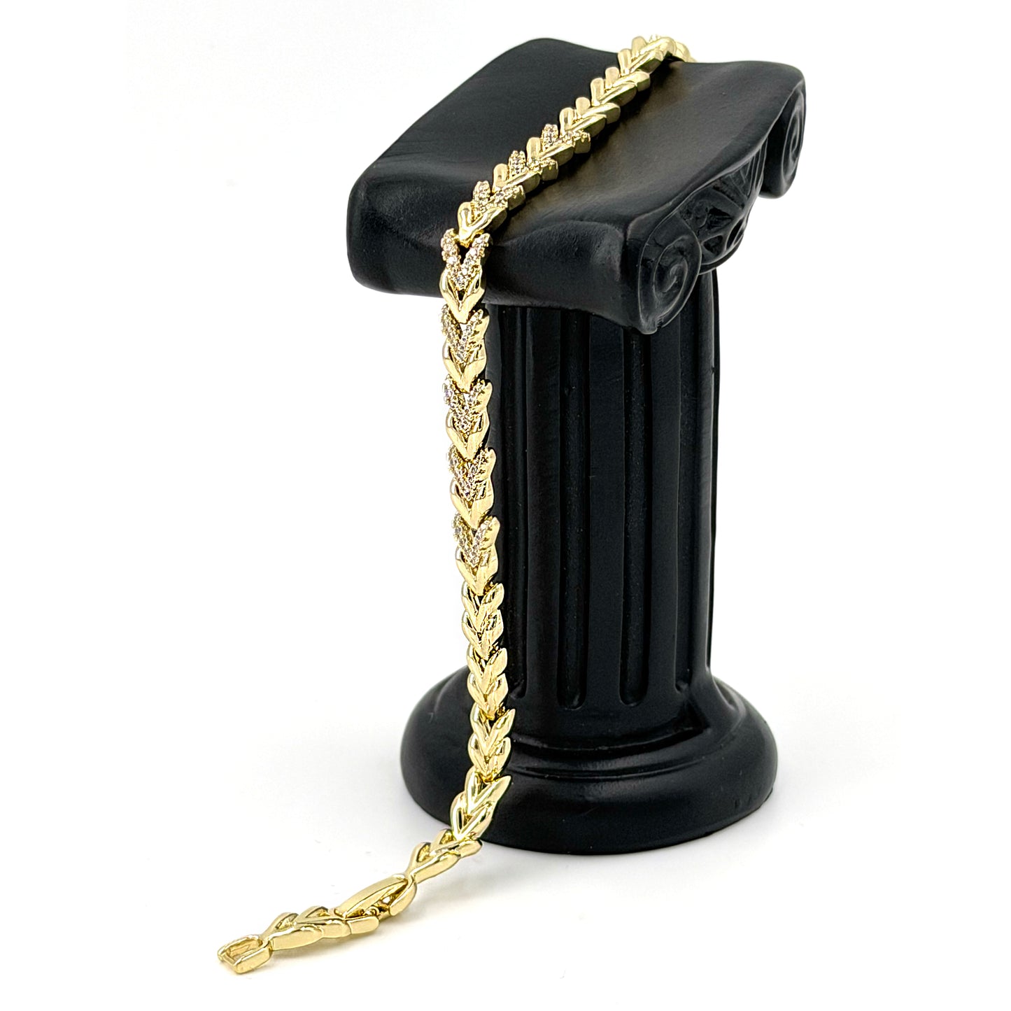 Brazaletes para dama Oro laminado