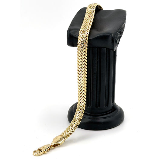 Brazalete Dama Oro Laminado