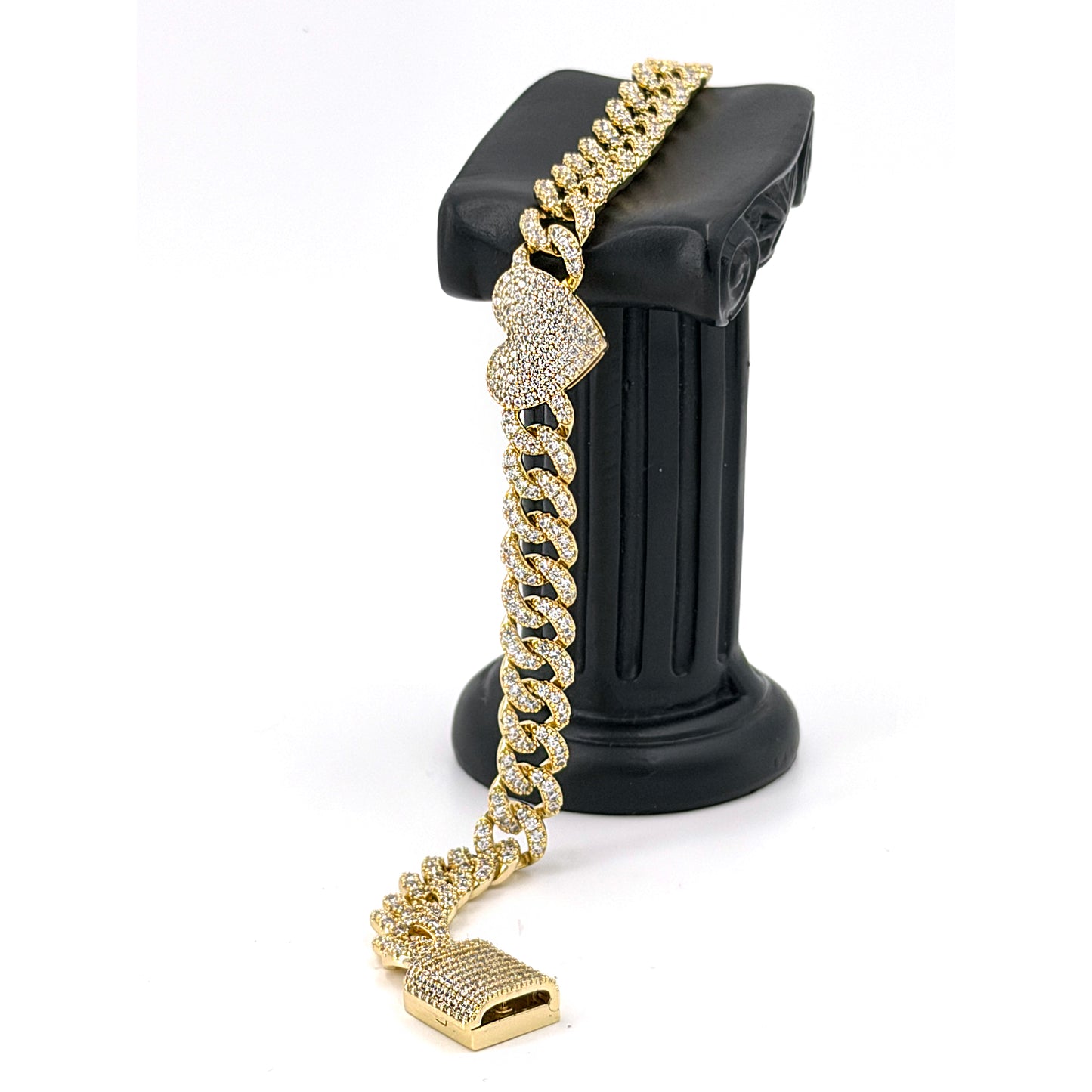 Tobillera Dama Oro Laminado