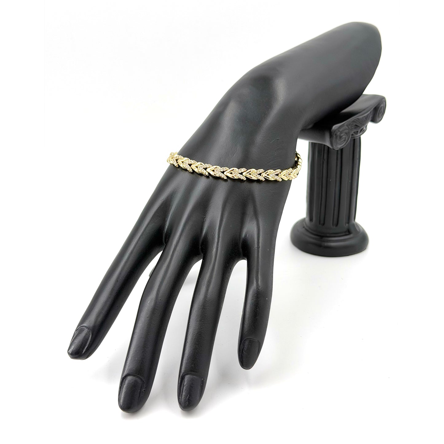 Brazaletes para dama Oro laminado