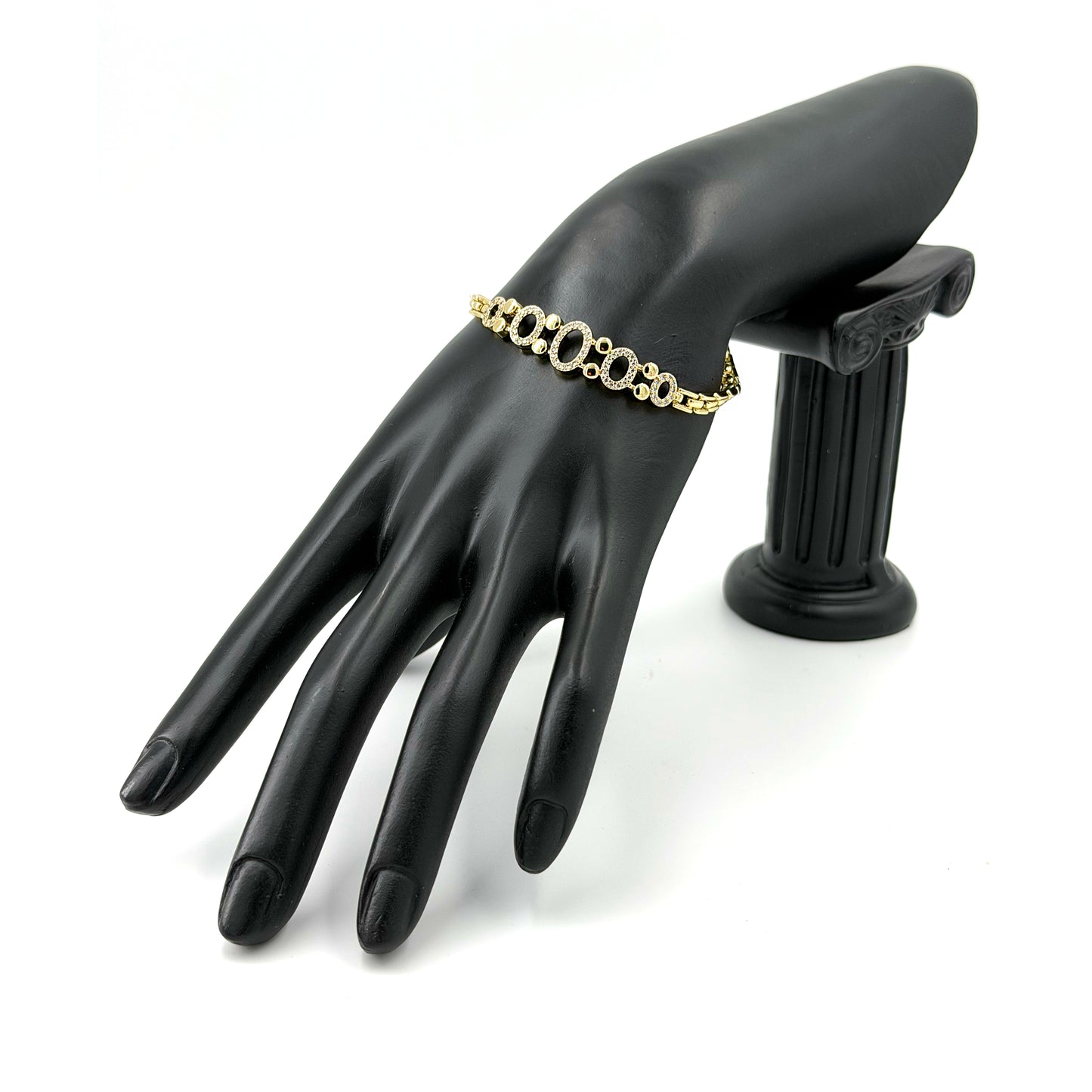 Brazalete Dama Oro Laminado