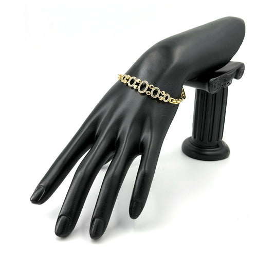 Brazalete Dama Oro Laminado