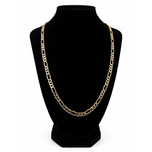 Cadena Caballero Oro Laminado 14k