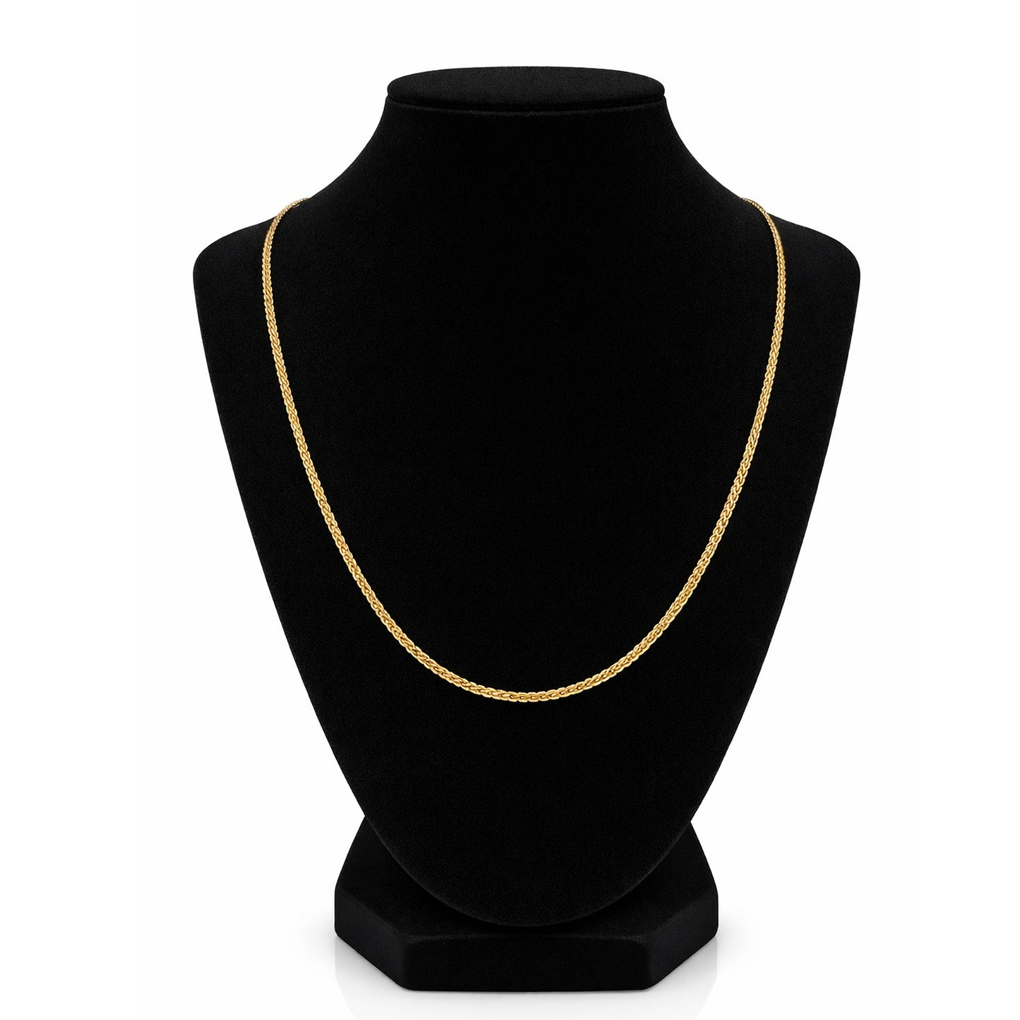 Cadena Caballero Oro Laminado 14k