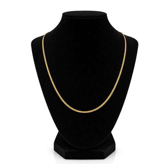 Cadena Caballero Oro Laminado 14k