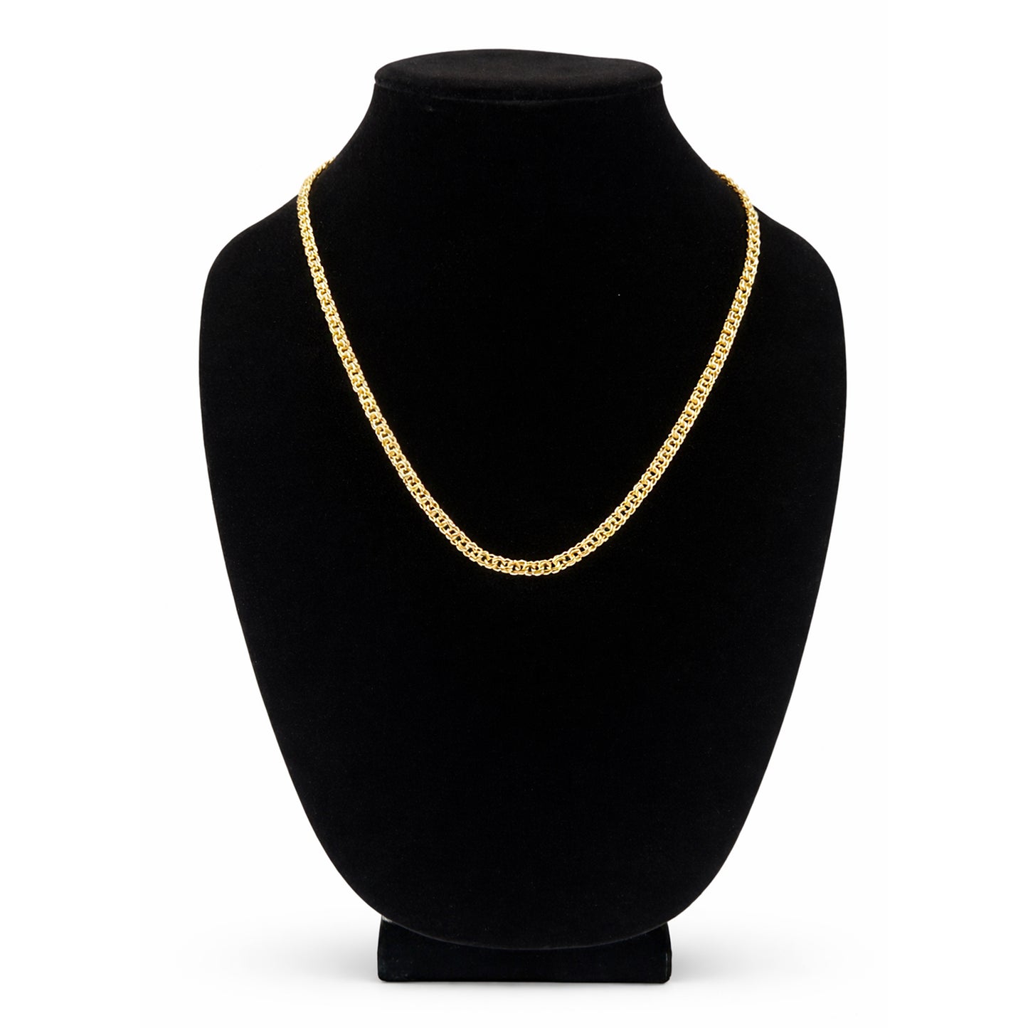 Cadena Caballero Oro Laminado 14k