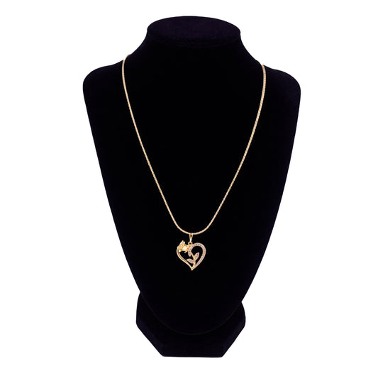 Cadena con dije oro laminado alta calidad