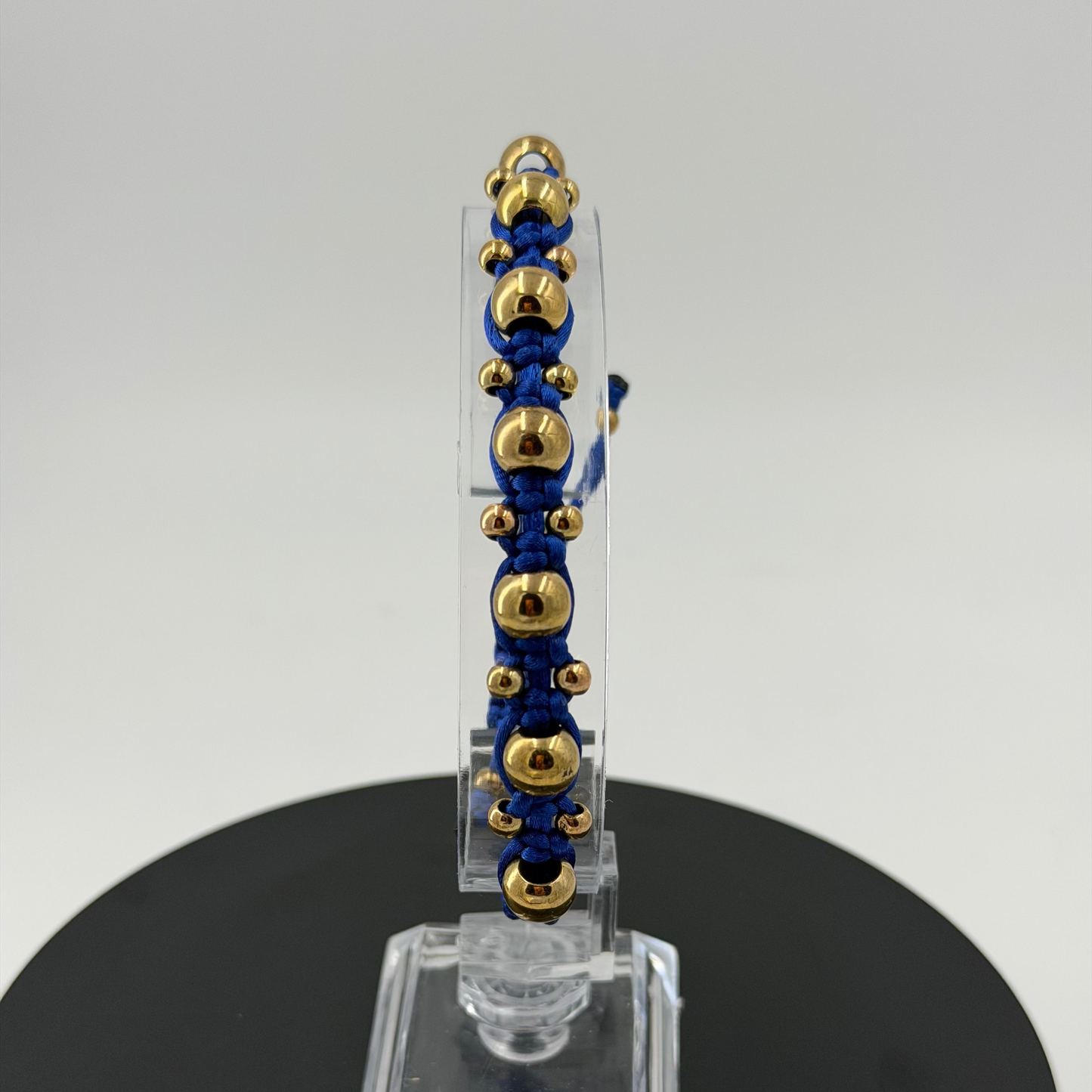 Pulsera Tejida Artesanal Oro Laminado.Nuestras Pulseras son Ajustables