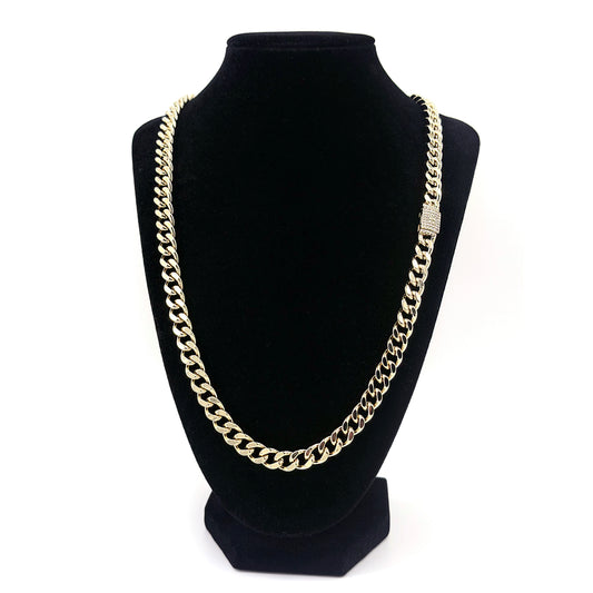 Cadena Caballero Oro Laminado