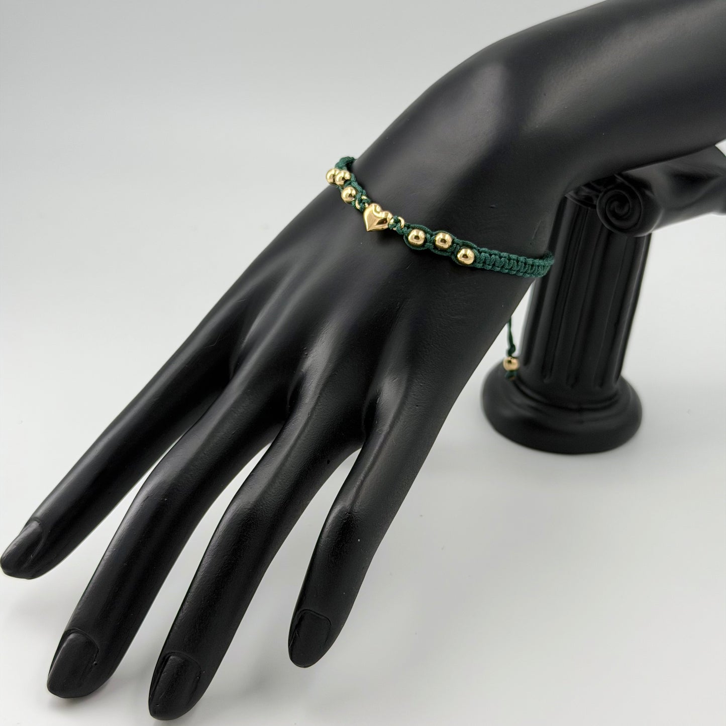 Pulsera Tejida Artesanal Oro Laminado.Nuestras Pulseras son Ajustables