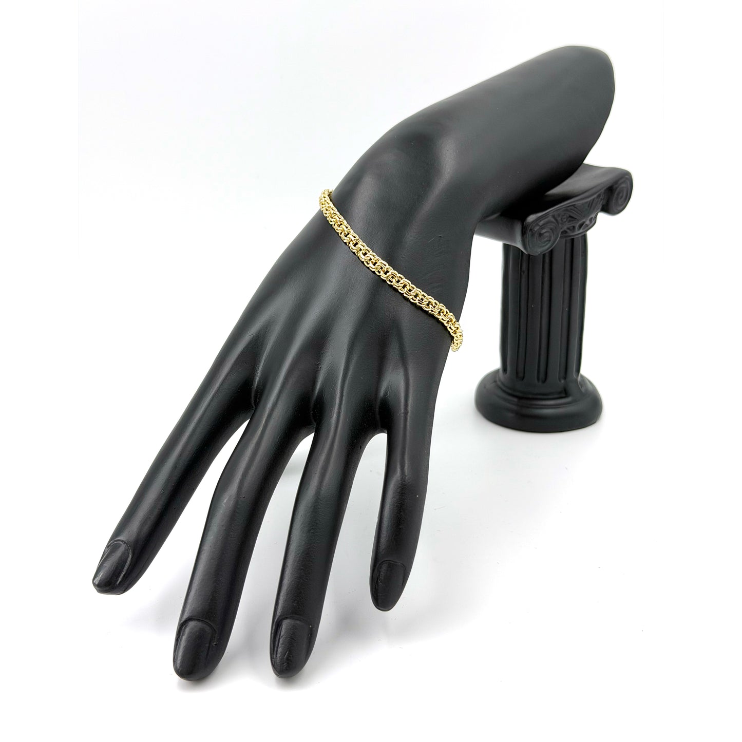 Brazalete Dama Oro Laminado