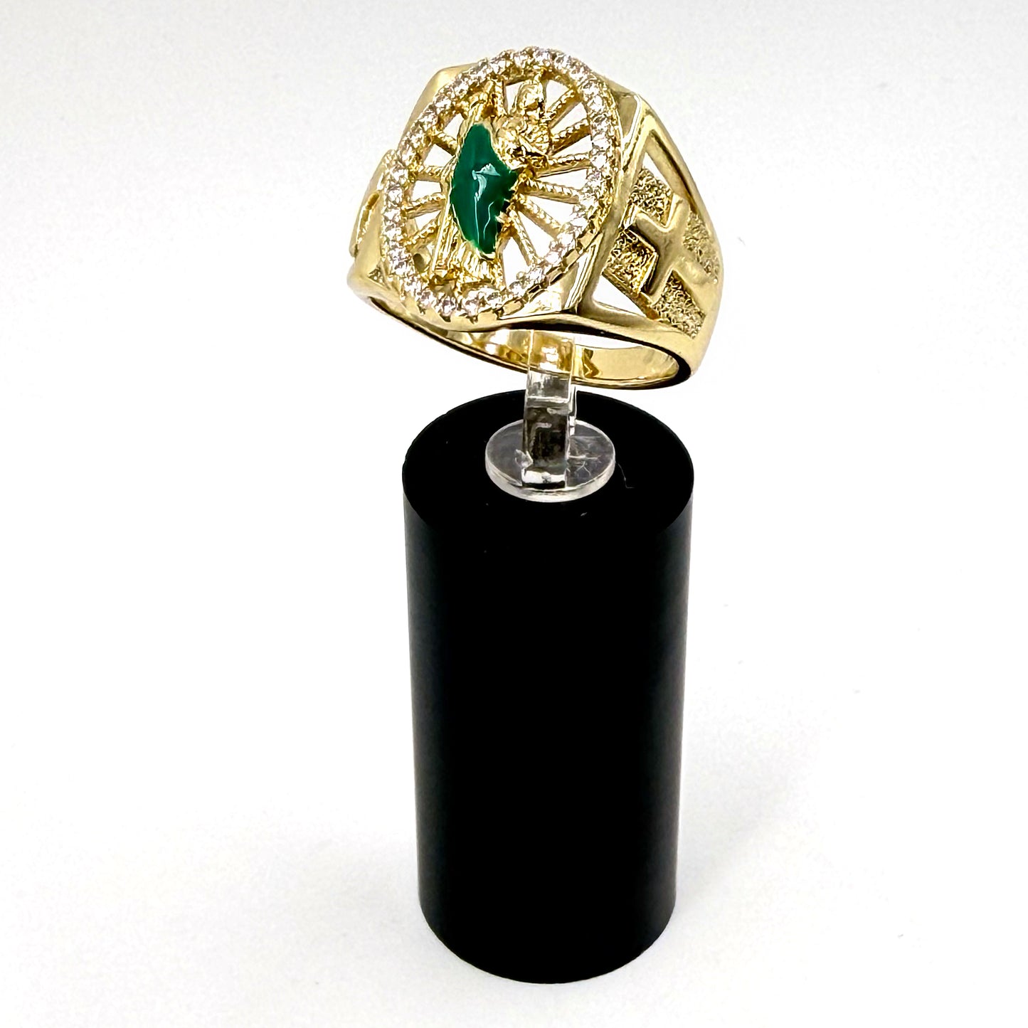 Anillo de San Judas para Dama Oro Laminado