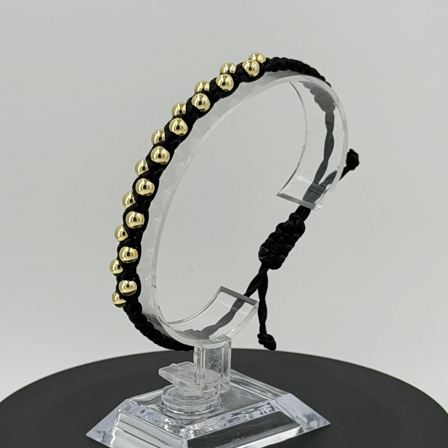 Pulsera Tejida Artesanal Oro Laminado. Nuestras Pulseras son Ajustables