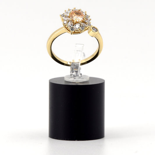 Anillo para dama oro laminado