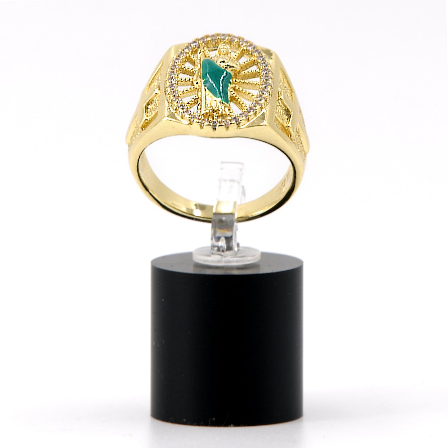 Anillo de San Judas para Dama Oro Laminado