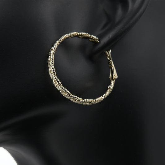 zarcillo para dama oro laminado