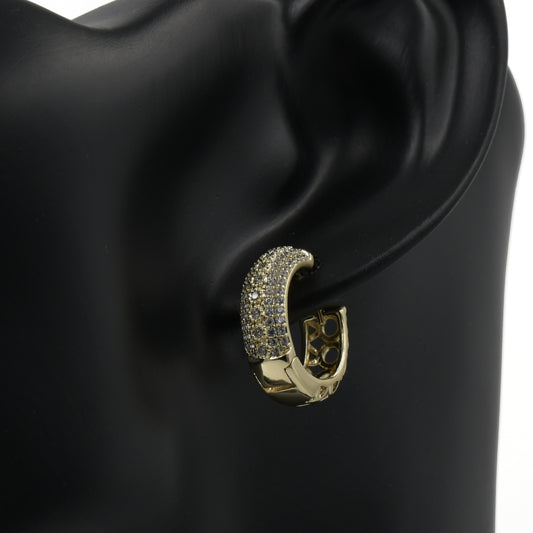 Zarcillo para dama oro laminado