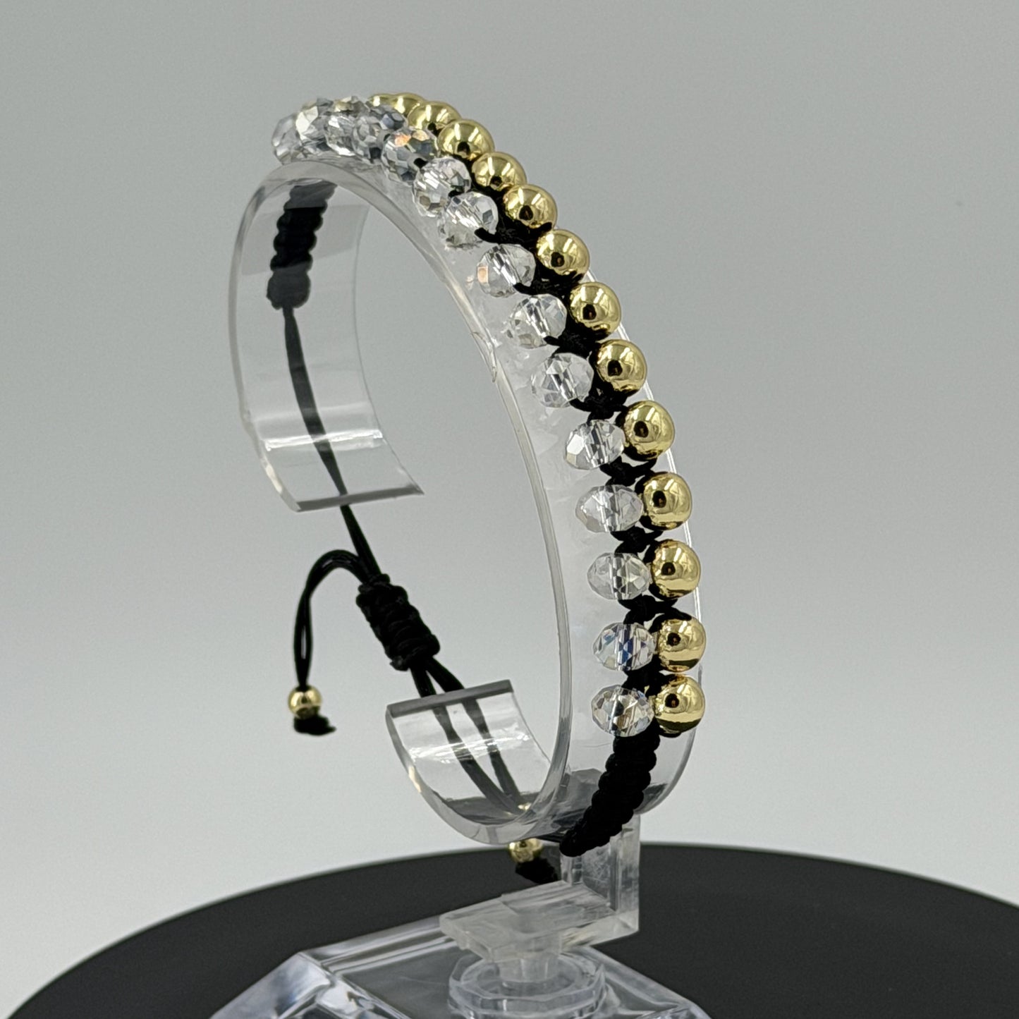 Pulsera Tejida Artesanal Oro Laminado Nuestras Pulseras son Ajustables