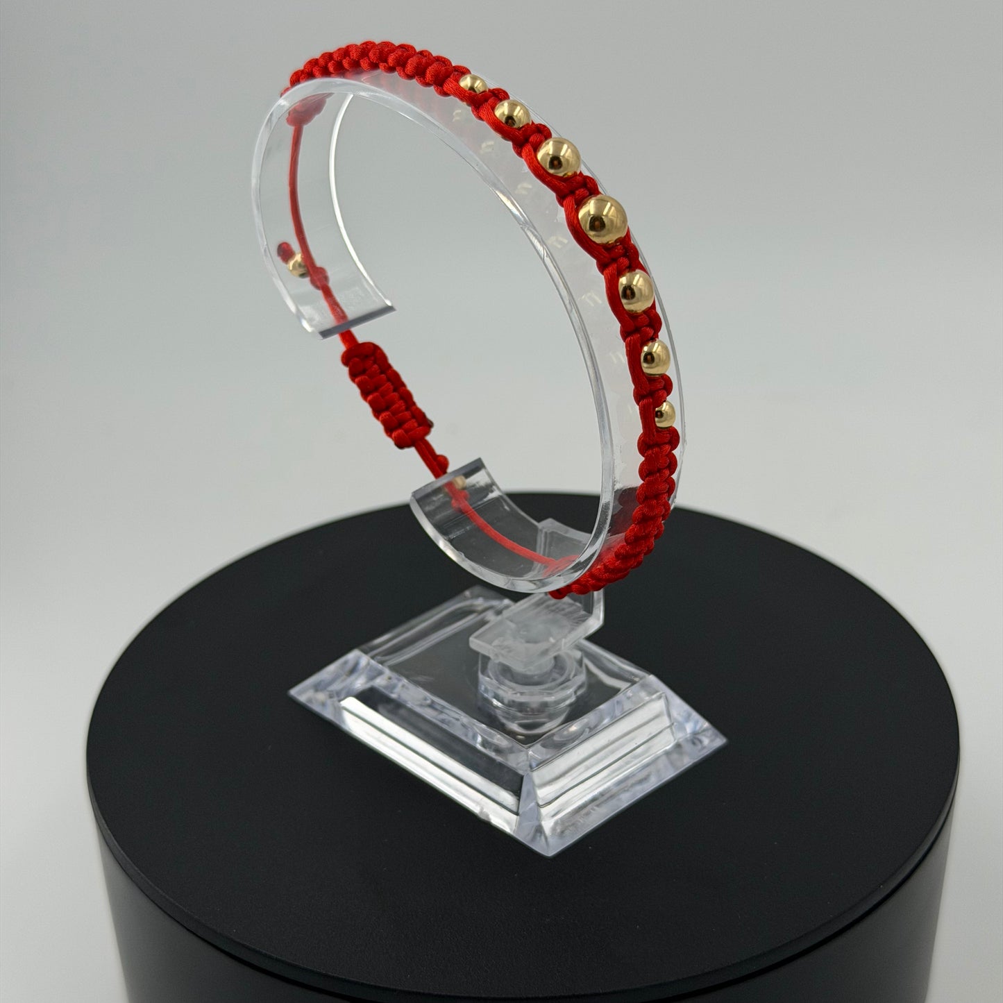 Pulsera Tejida Artesanal Oro Laminado. Nuestras Pulseras son Ajustables
