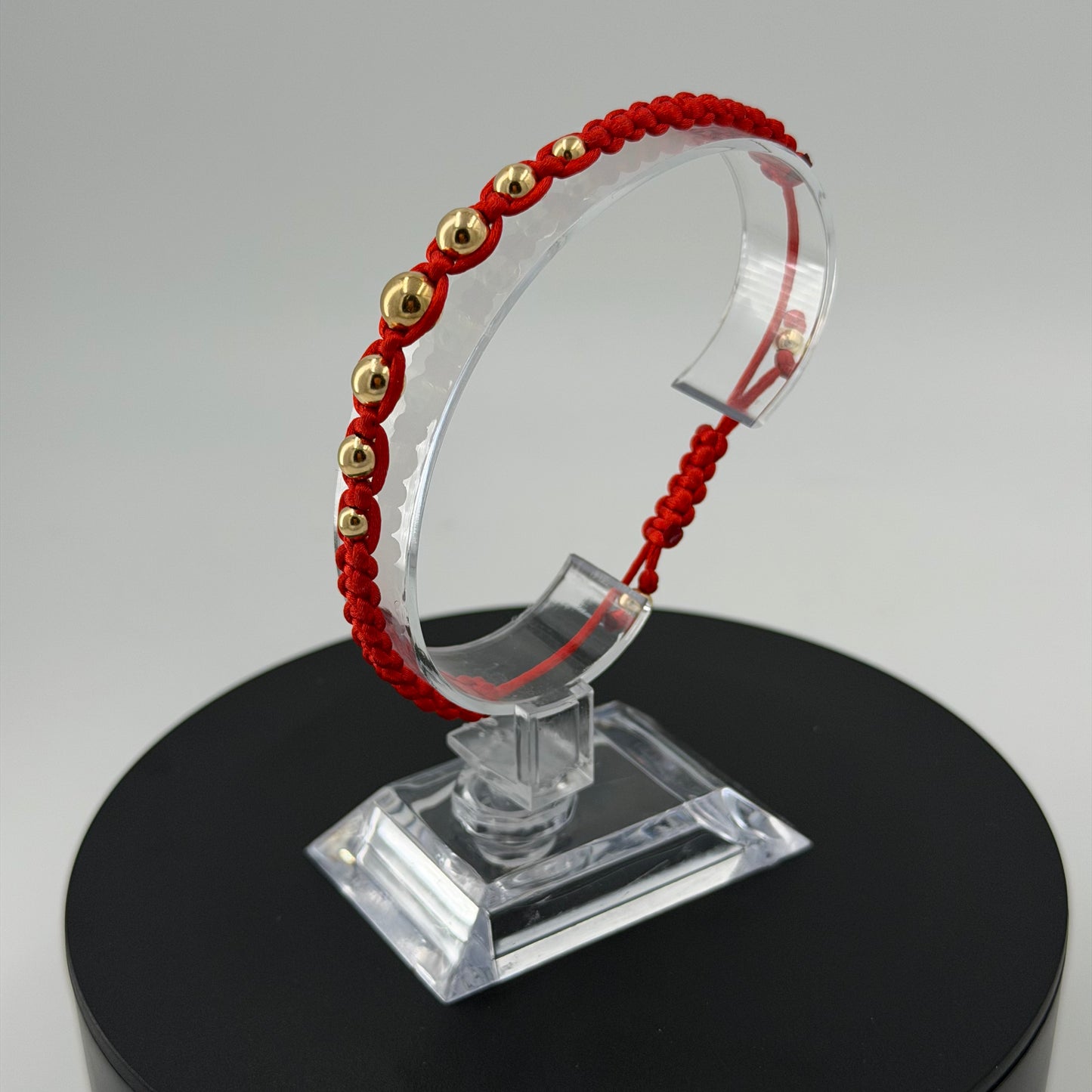 Pulsera Tejida Artesanal Oro Laminado. Nuestras Pulseras son Ajustables