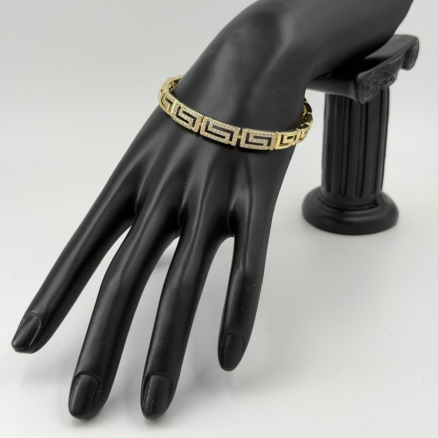 Ladies' gold-plated bracelet