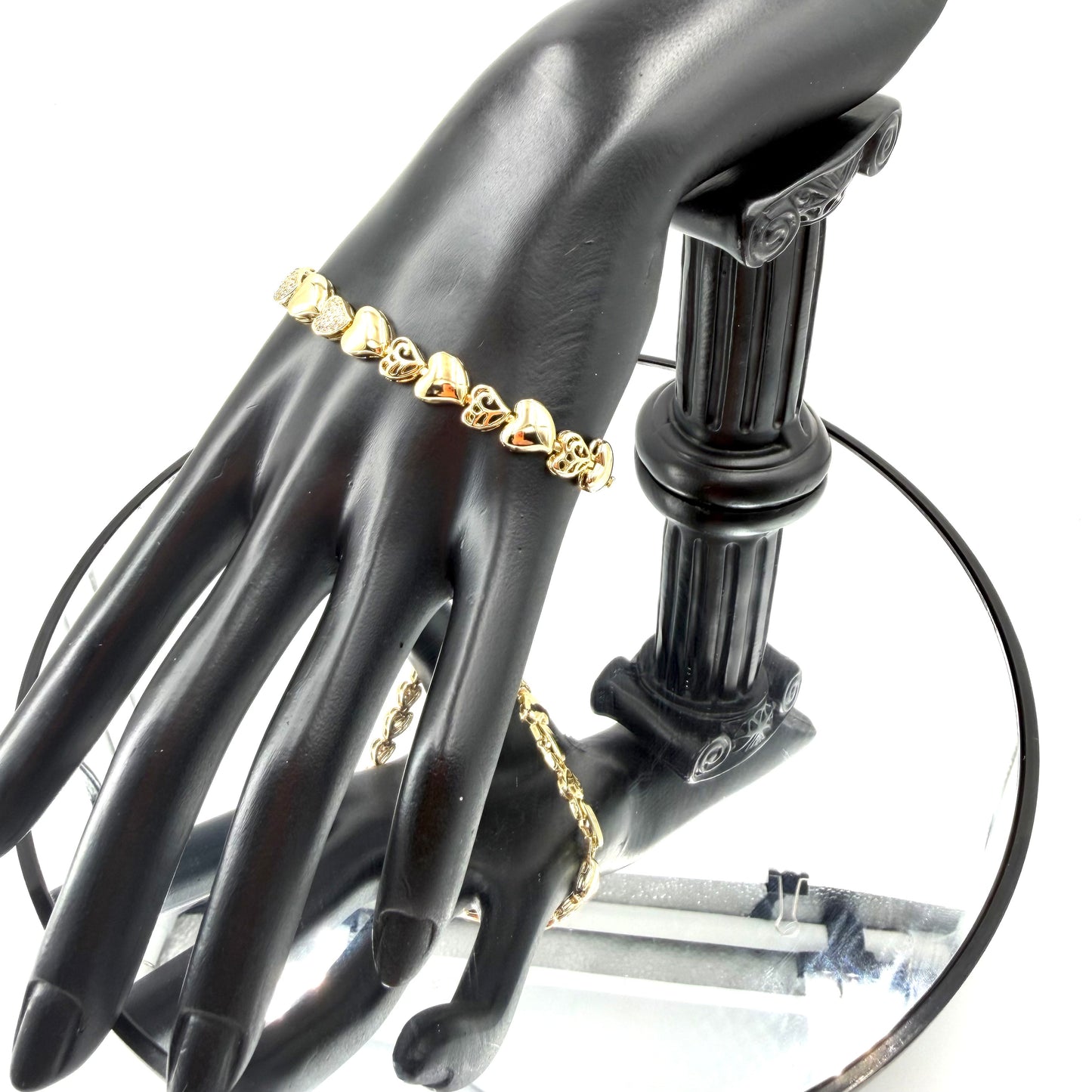 Brazalete para dama oro laminado alta calidad
