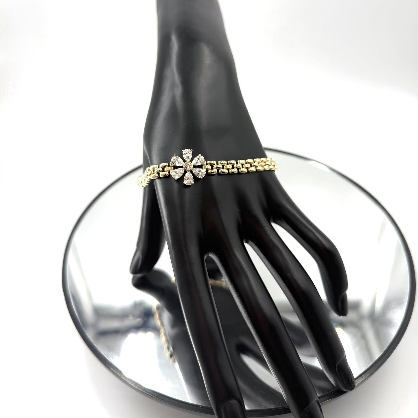 brazalete para dama oro laminado alta calidad